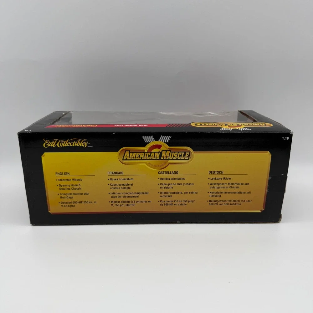 Vintage 1998 ERTL American Muscle #43 John Andretti STP Pontiac Grand Prix 1/18